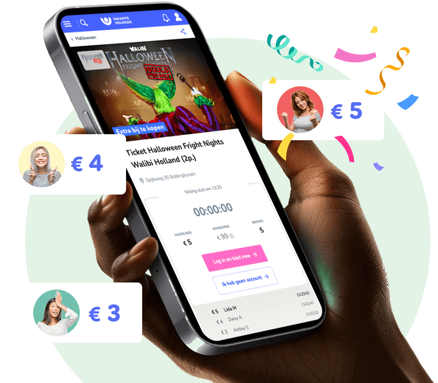 House of Tickets App met veilingen